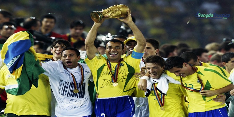 Brazil có 5 lần vô địch W.C