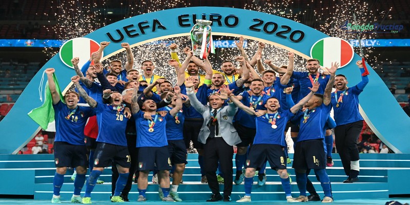 Ý là đội tuyển vô địch Euro gần nhất